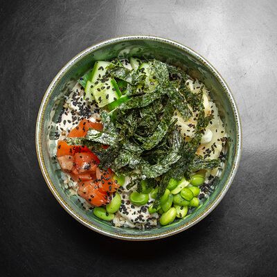 Поке-боул с лососем в Palmer по цене 550 ₽