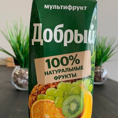 Сок Добрый мультифрукт в Чтоб я так ел по цене 170 ₽