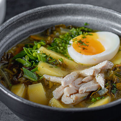 Суп щавелевый с яйцом в Goodman по цене 490