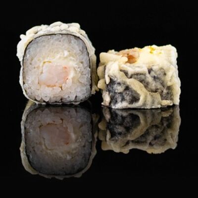 Темпура ролл с тигровой креветкой и сыром в City Roll по цене 391 ₽