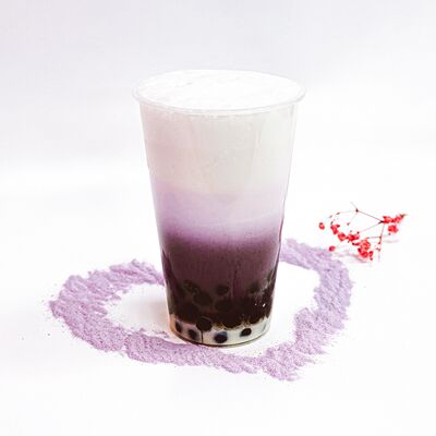 Таро Латте в Black Pug Bubble Tea по цене 600 ₽