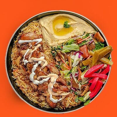 Боул де-люкс в Фреш шаверма по цене 400 ₽