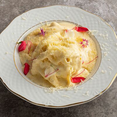 Паста Четыре сыра в Гранж Кафе по цене 850 ₽