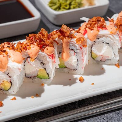 Двойной Кранч Краб в Rock & Roll Sushi по цене 895 ₽