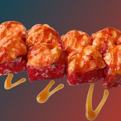 Запеченная калифорния с лососем в Royal Pizza по цене 550 ₽