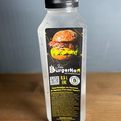 Вода BurgerNaЯ негазированная в BurgerNaЯ по цене 99 ₽