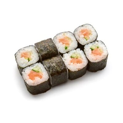 Маки с лососем и огурцом в Доставка kaifa по цене 380 ₽