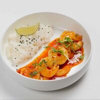 Креветки в соусе из манго в Sant