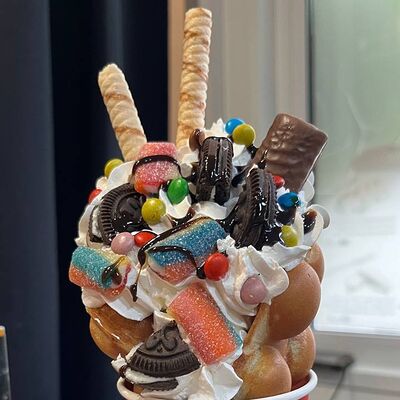 Вафля Слаще некудав Кофейня Панда по цене 560 ₽