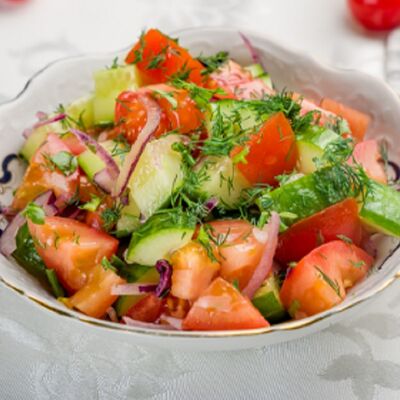 Салат Свежий в ШАУРМА КАФЕ ТАНДЫР 24 по цене 354 ₽