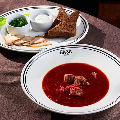 Московский Борщ с говядиной в База по цене 700 ₽