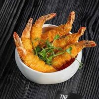 Креветки в панировке в The burger lab