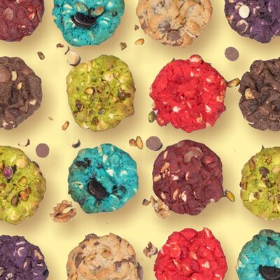 Печенье с белым шоколадом и вишней в Noor кофе по цене 210 ₽