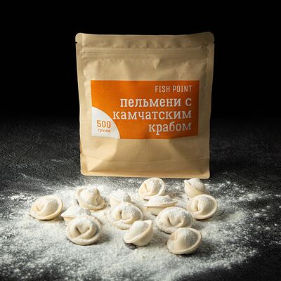 Пельмени с камчатским крабом в Fish Point по цене 1980 ₽