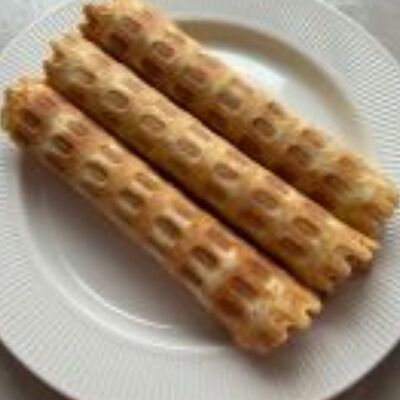 Вафельная трубочка с вареной сгущенкой в Трасса по цене 180 ₽