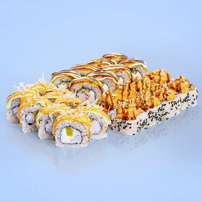 Сет Для двоих в EDOO Rolls & Pizza по цене 1830 ₽