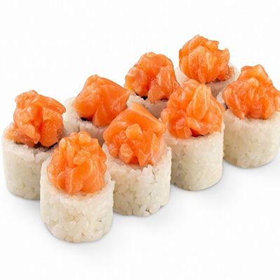 Ролл Тартар с Лососем и Ананасом в ореховом соусе Big в Big Fish по цене 1135