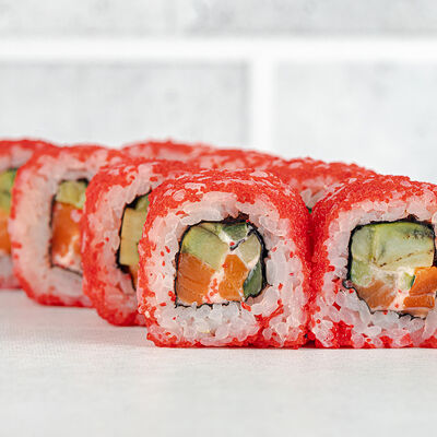 Калифорния с лососем в Сеть пиццерий Сицилия по цене 449