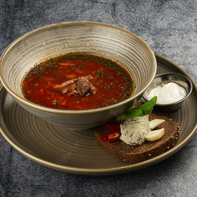 Борщ в BeerLogovo по цене 520 ₽