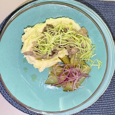 Бефстроганов по-домашнему в Барыня по цене 820 ₽