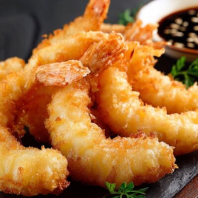 Тигровые креветки в темпуре в Вилки-Палки по цене 449 ₽