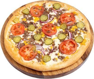 Cheesburger pizza M в Суши Ё Пицца по цене 720 ₽
