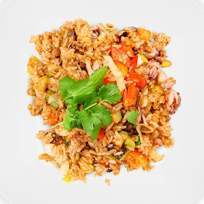 Рис с морепродуктами в Sushi House по цене 500 ₽