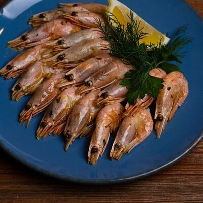 Креветки к пиву в Кнедлик по цене 680 ₽