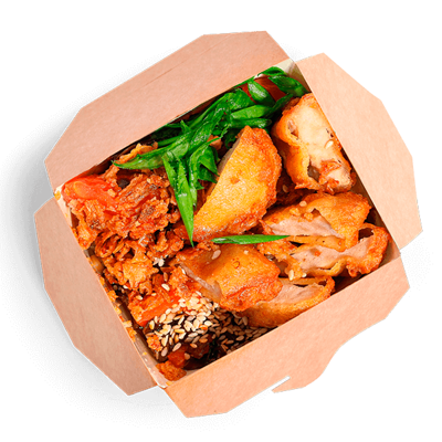 Хот боул с курицей в Грильница по цене 470 ₽