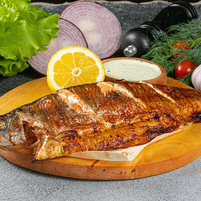 Речная форель на мангале в Meat Street по цене 539 ₽