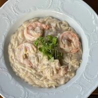 Орзо с креветками в JOY FOOD & WINE