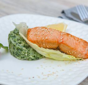 Стейк семги в Рецептор по цене 660 ₽