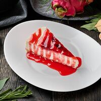 Чизкейк Нью-Йорк клубничный в Кухня МОМО