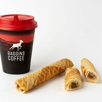 Трубочка со сгущенкой в Baggins Coffee