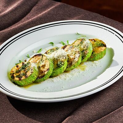 Цукини с песто и сыром пармезан в База по цене 550 ₽