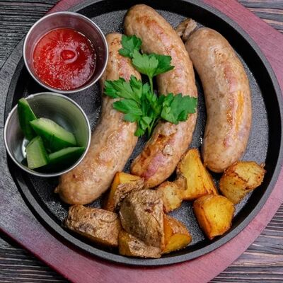 Колбаски из свинины в The Kabak по цене 980 ₽