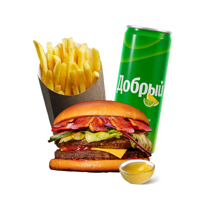 Гриль combo double в Fat house по цене 1030 ₽