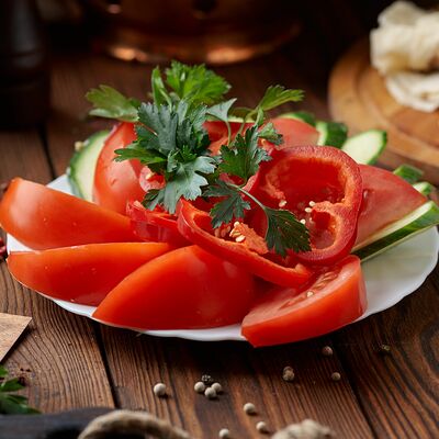 Овощная нарезка в Кафе Дымок по цене 180 ₽