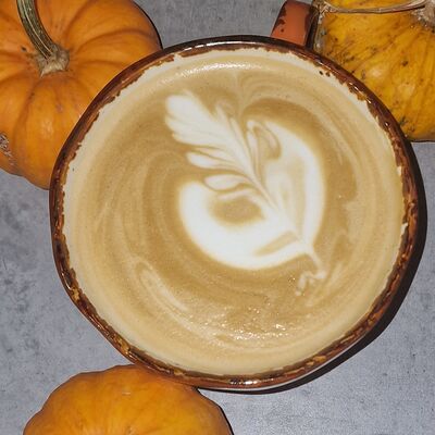 Латте Тыква M в Капибара кофейня по цене 458 ₽