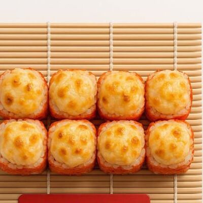 Запечённая Калифорния с креветкой в Ясураги по цене 810 ₽