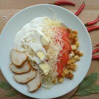 Салат Цезарь в Столовая