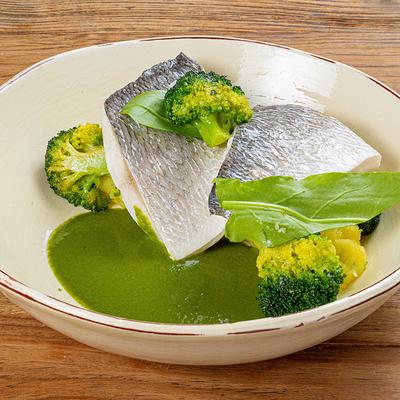 Сибас, брокколи, щавель в Pinch по цене 1600 ₽