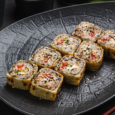 Ролл Овощной темпура Веган в Рыба закусывала по цене 389 ₽