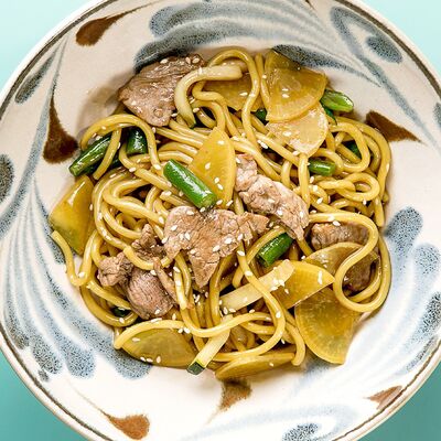 Рамен со свининой в карамельном терияки в Мао по цене 415 ₽