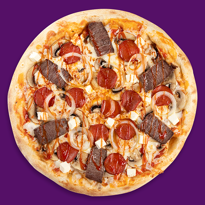 Пицца Баффало Билл с говядиной барбекю в Дома Пицца по цене 485 ₽