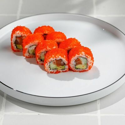 Ролл Калифорния с лососем в Кукумбер по цене 1190