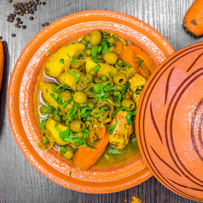 Таджин курица в Lounge-Café Marrakech по цене 360 ₽