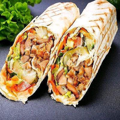 Шаурма Классическая с курицей в Кебабар по цене 492 ₽