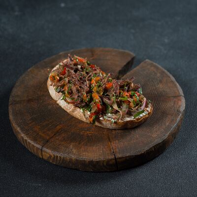 Бутерброд Олень в Рюмочная Коллеги по цене 380 ₽