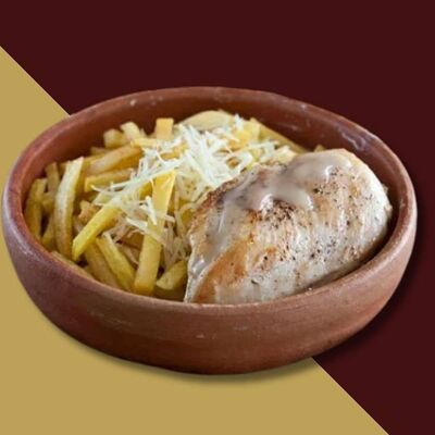 Куриное филе под грибной шубой в Шаурмист по цене 820 ₽